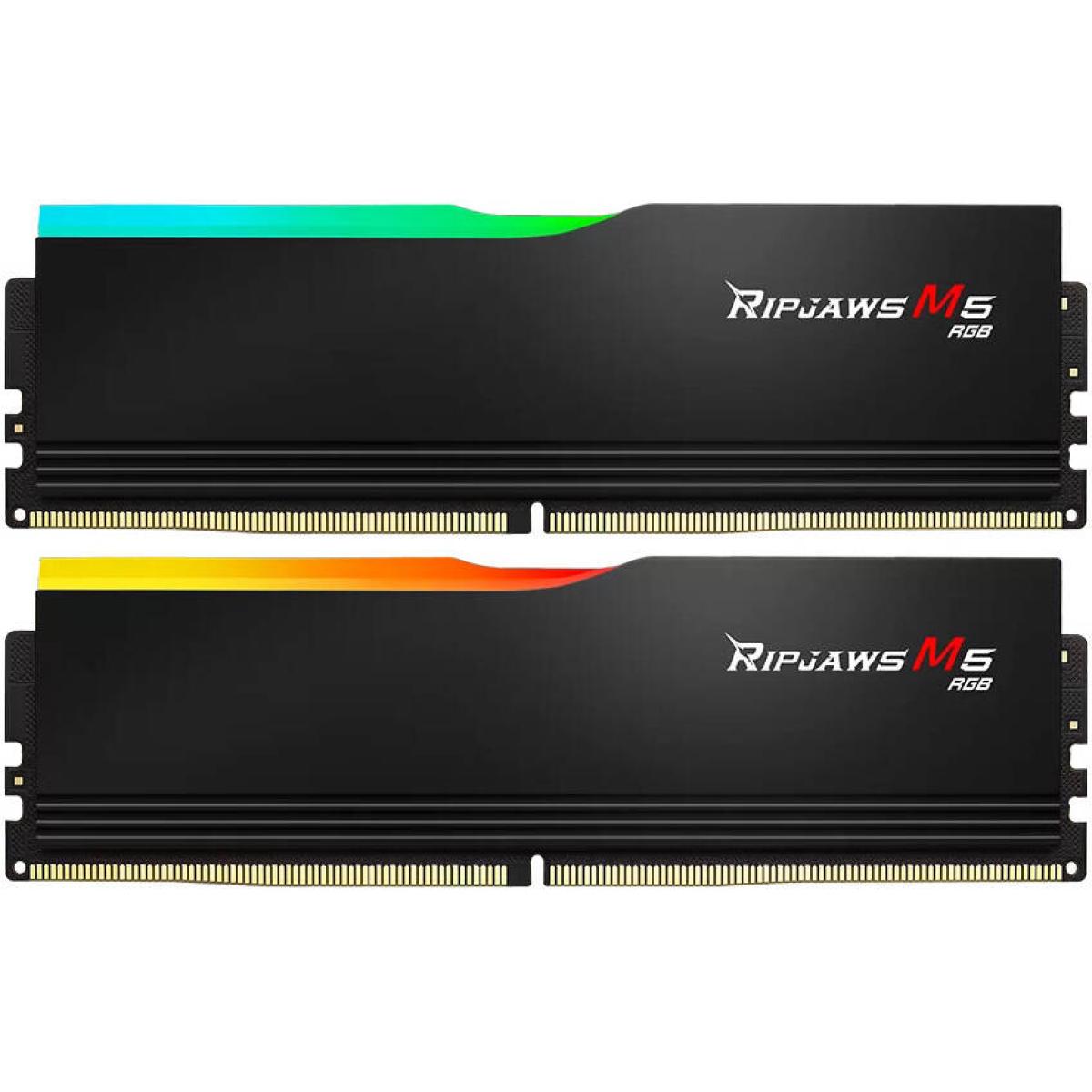 G.Skill Ripjaws M5 RGB 32GB (2x16GB) DDR5 6000MT/s CL36 - Black