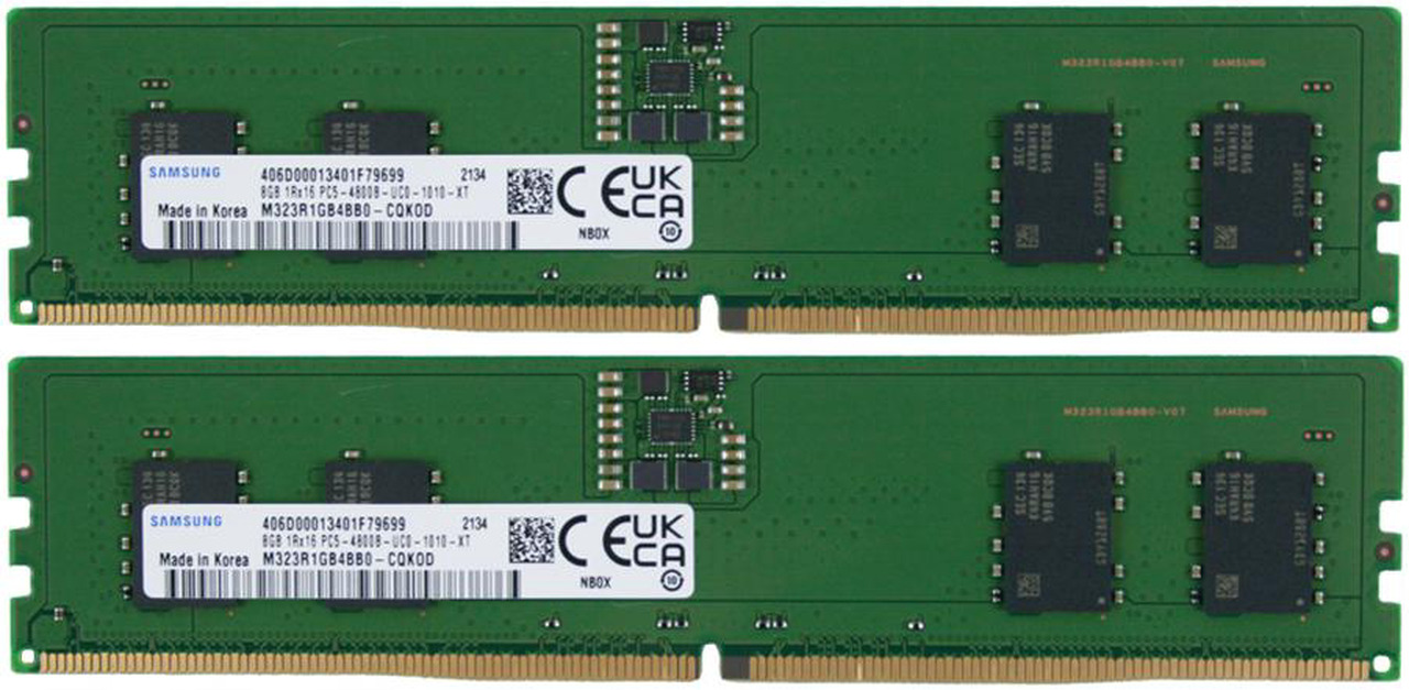 Samsung 8GB DDR5 4800MT/s UDIMM Desktop Memory