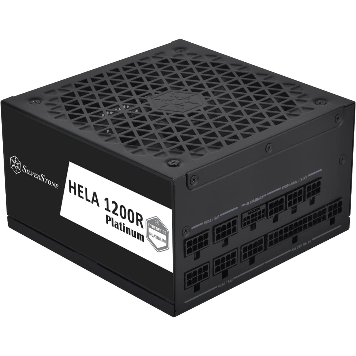 SilverStone HELA 1200R Platinum 1200W ATX 3.0 PCIe 5.0 80 Plus Platinum Fully Modular Power Supply
