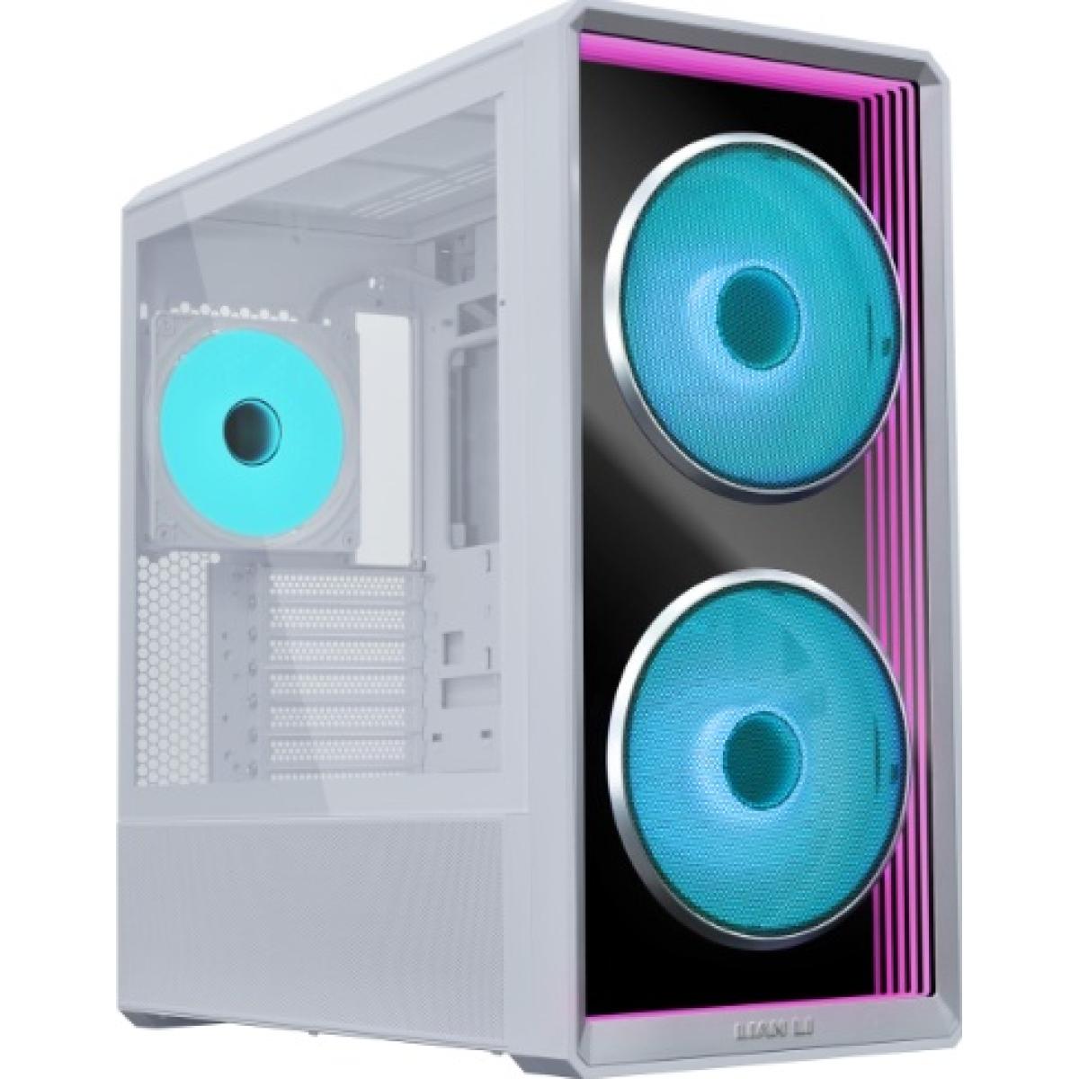 Lian Li LANCOOL 217 INFX-W ARGB ATX Mid Tower Mesh Tempered Glass Case White