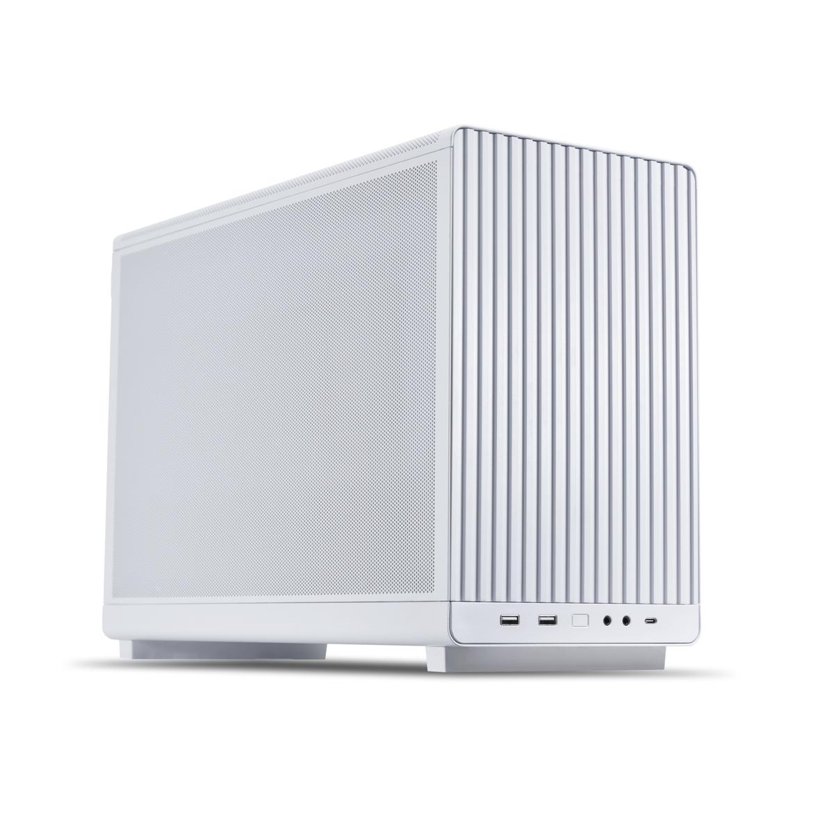 Lian Li A3-mATX Mini Tower Case White — Mesh Steel, M-ATX/ITX, USB 3.1 Type-C