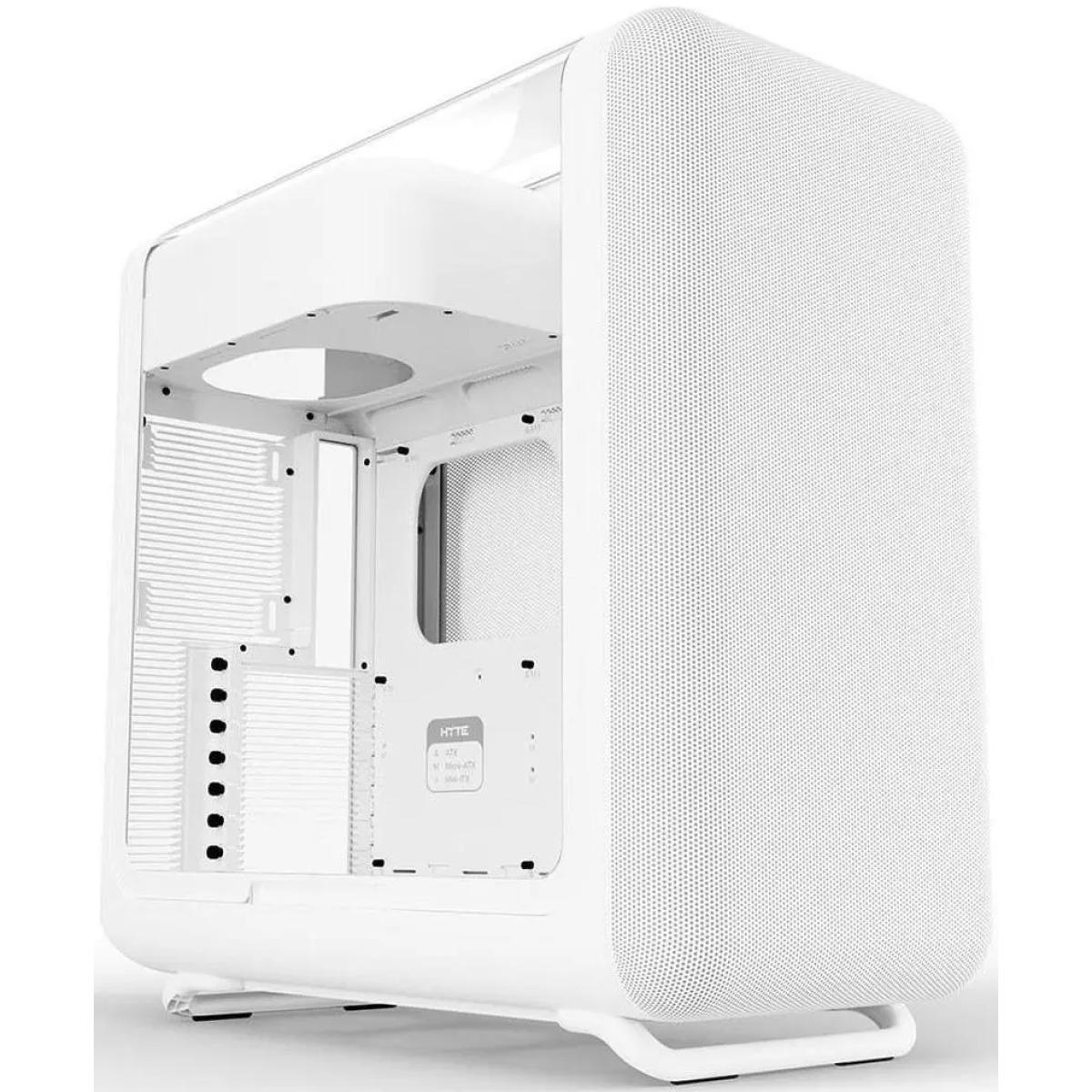 HYTE X50 ATX Mid Tower Tempered Glass Case Snow White
