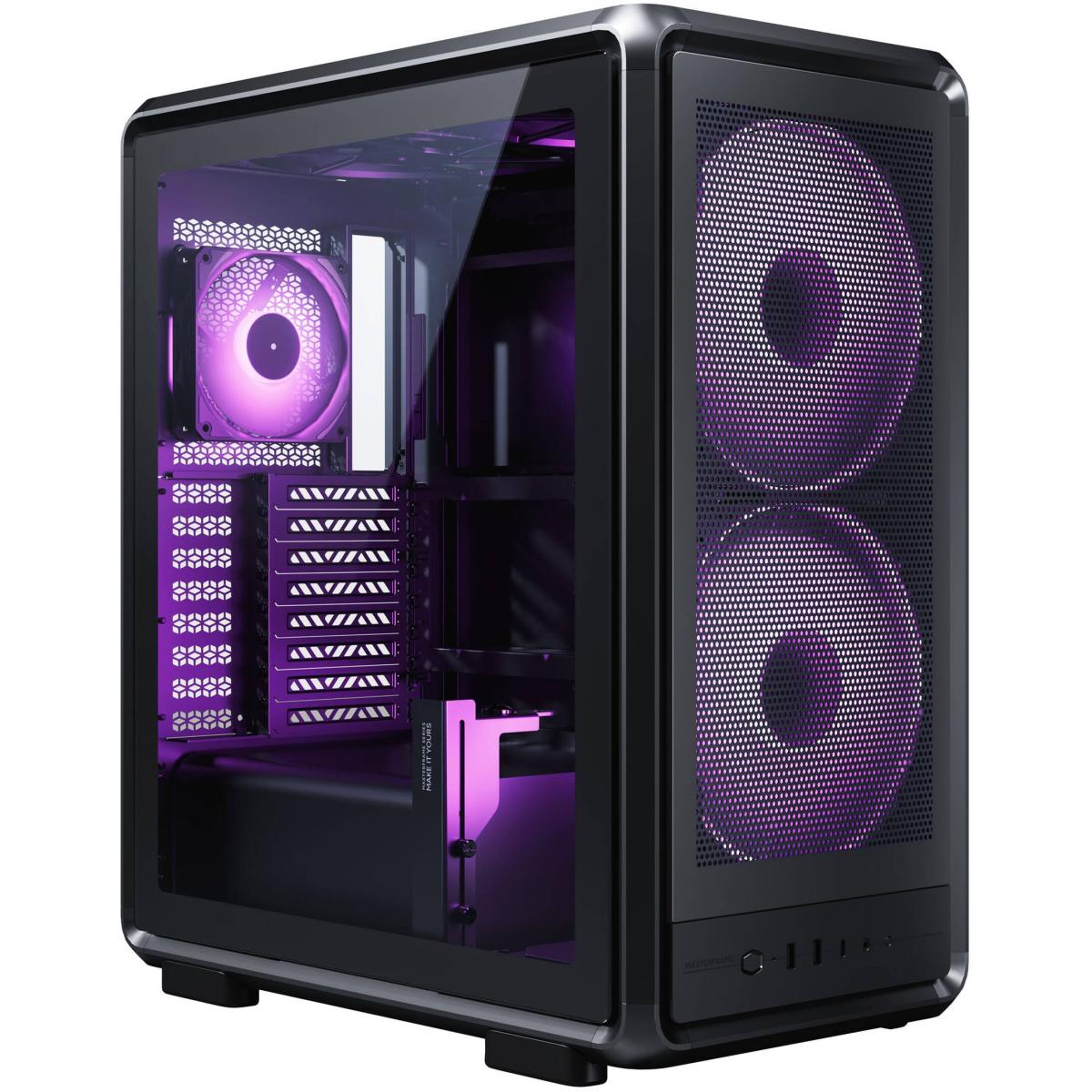 Cooler Master MasterFrame 500 Mesh ATX Mid Tower ARGB Tempered Glass Case