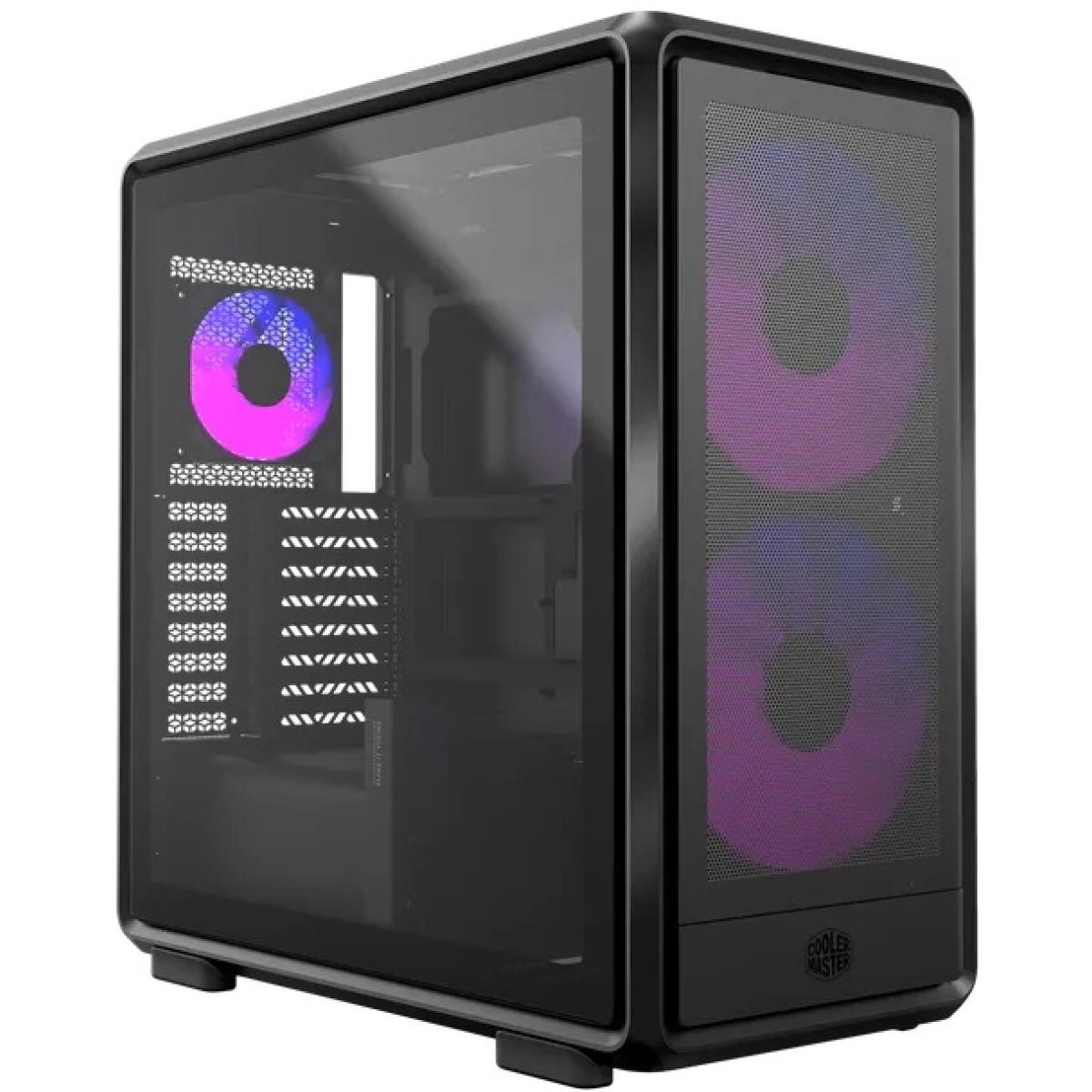 Cooler Master MasterFrame 600 Mesh E-ATX Mid Tower ARGB Tempered Glass Case