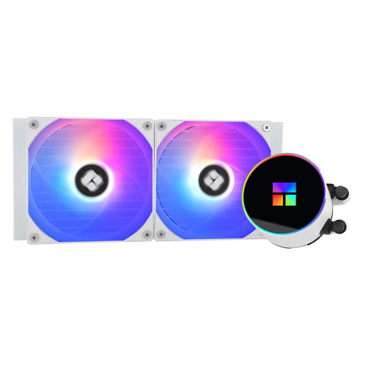 Thermalright Frozen Magic 240 White ARGB V2 AIO CPU Liquid Cooler, 240mm Radiator, 2x TL-C12W-S Fans, LGA1700