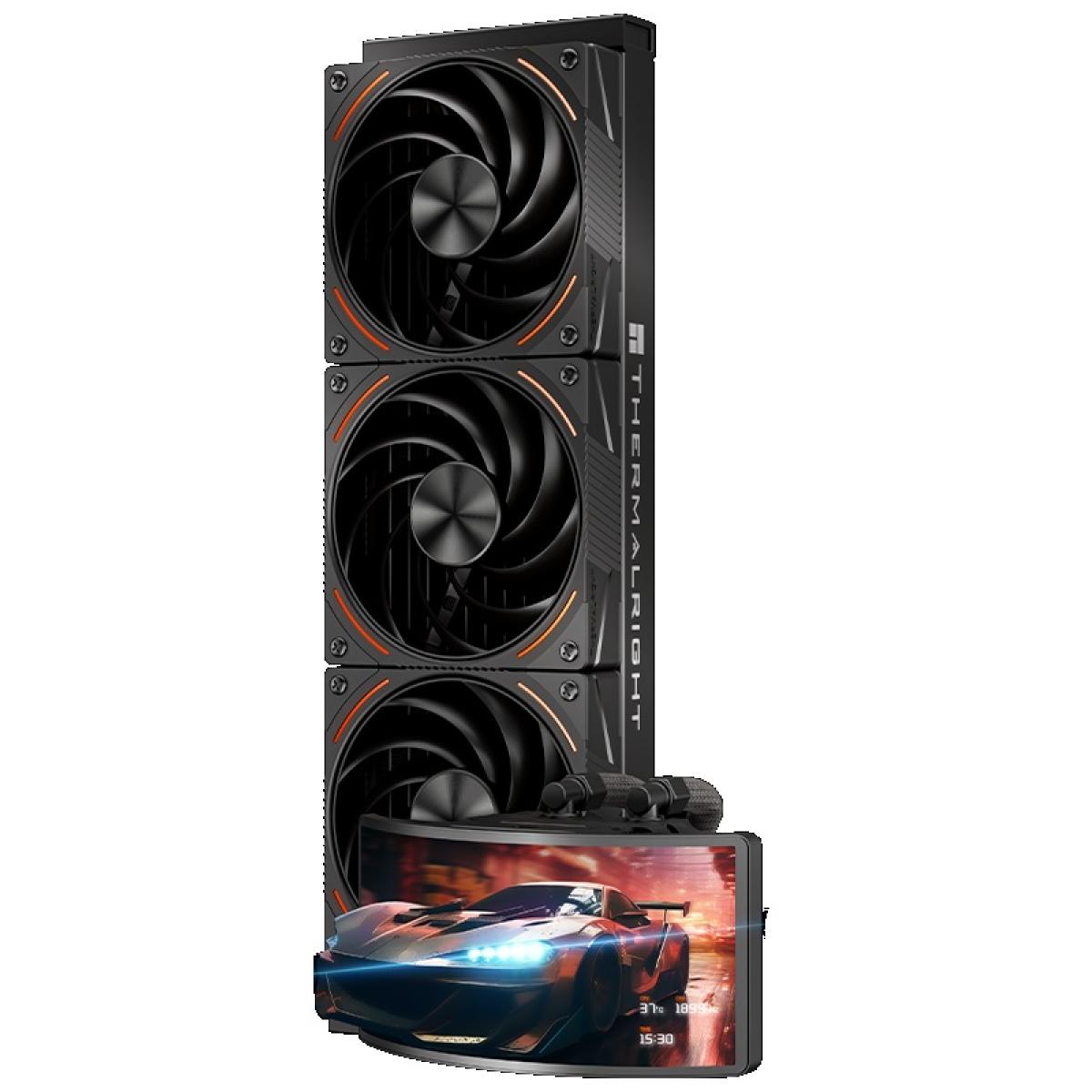 Thermalright Rainbow Vision 360 Turbo ARGB Black AIO CPU Liquid Cooler TL-K12-X28-R9