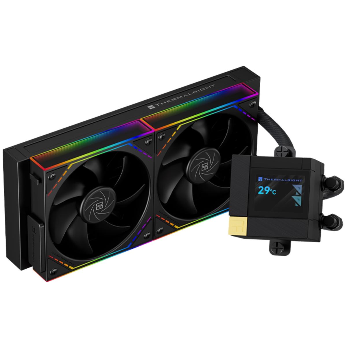 Thermalright Core Matrix 240 Vision ARGB Black AIO CPU Liquid Cooler TL-M12Q