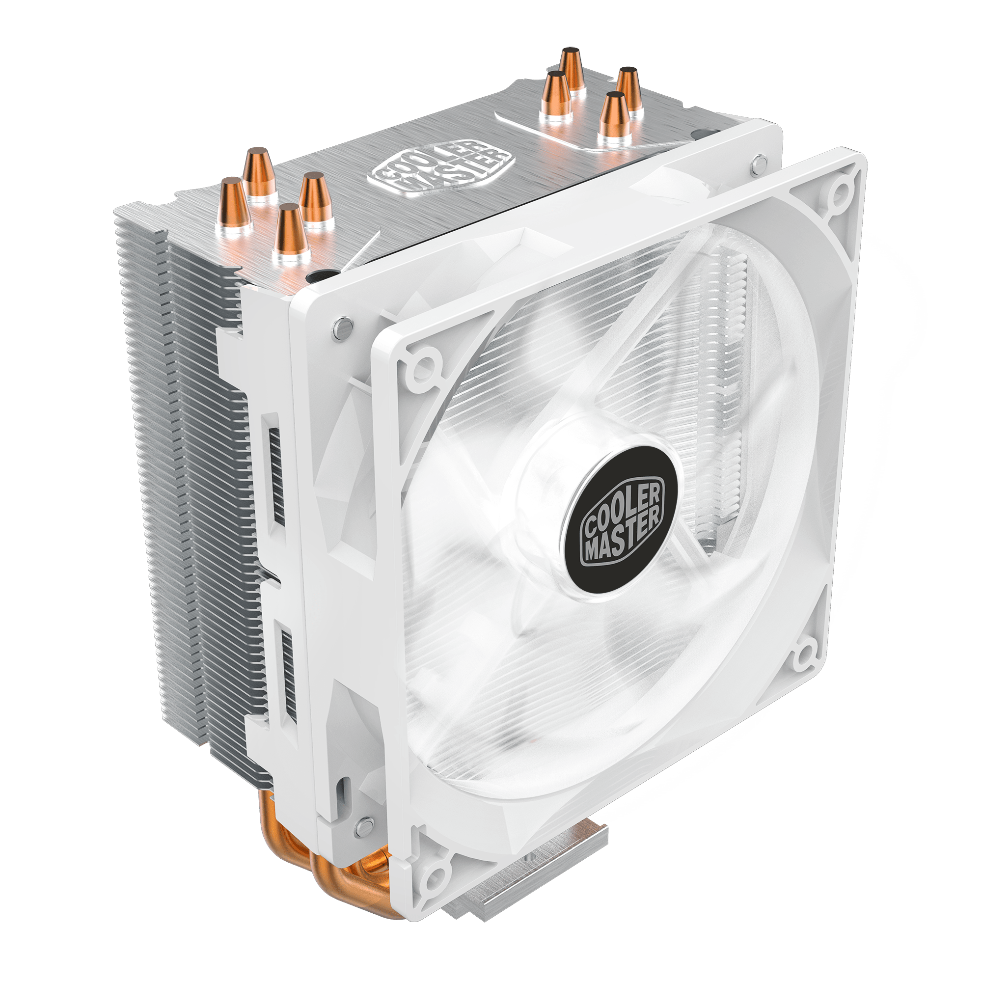 Cooler Master Hyper 212 LED White Edition CPU Air Cooler with 120mm PWM Fan