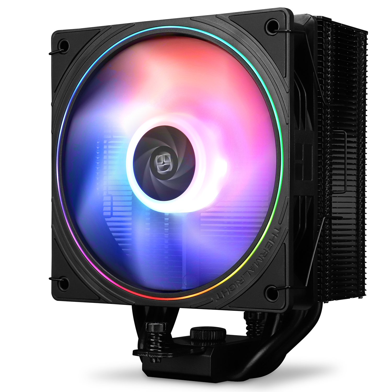 Thermalright Assassin Spirit 120 EVO BLACK ARGB CPU Air Cooler, Single Tower, 4x 6mm Heat Pipes, LGA1700