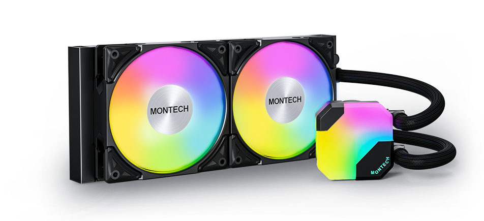 Montech HyperFlow ARGB 240 AIO CPU Liquid Cooler