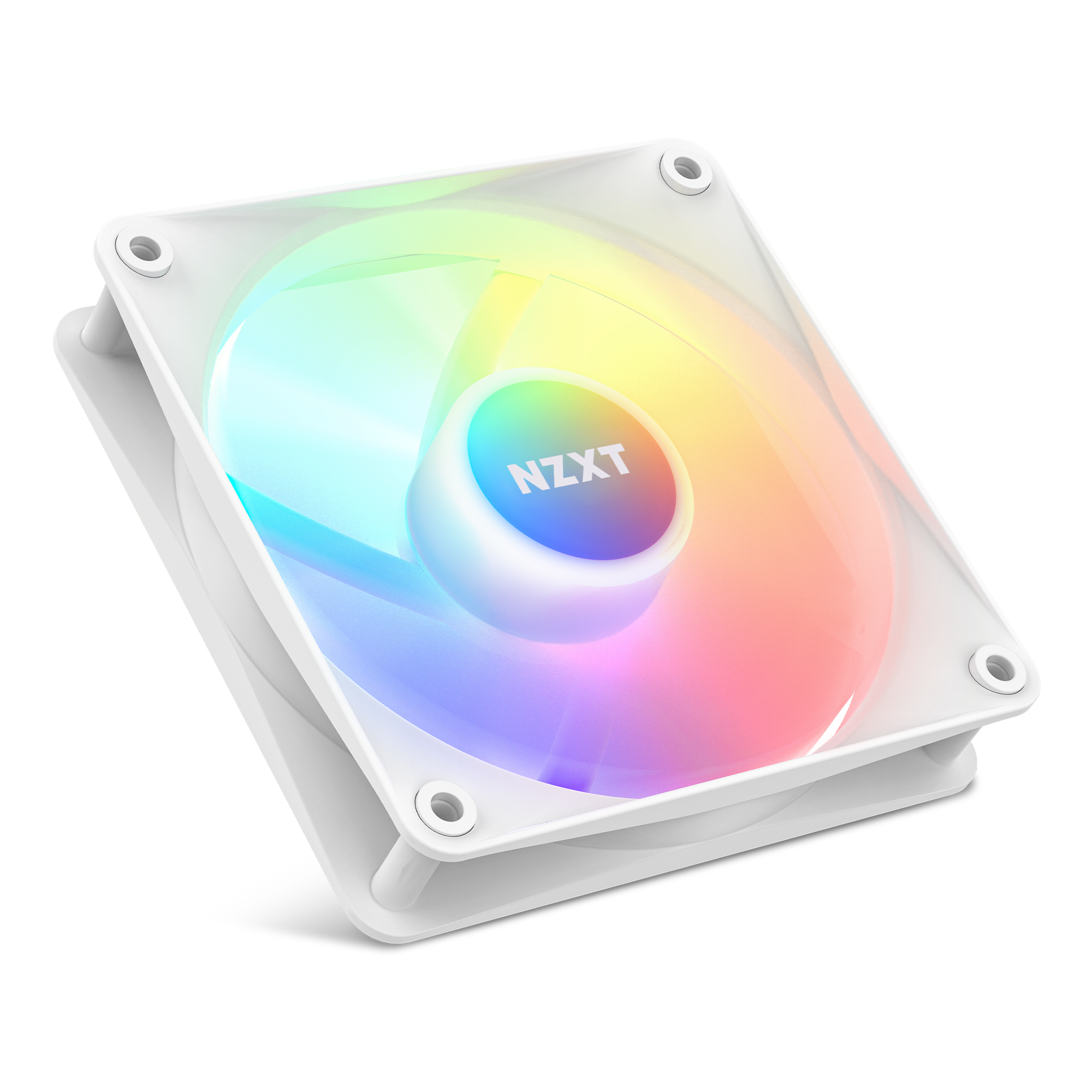 NZXT F120 RGB Core 120mm Triple Pack - White