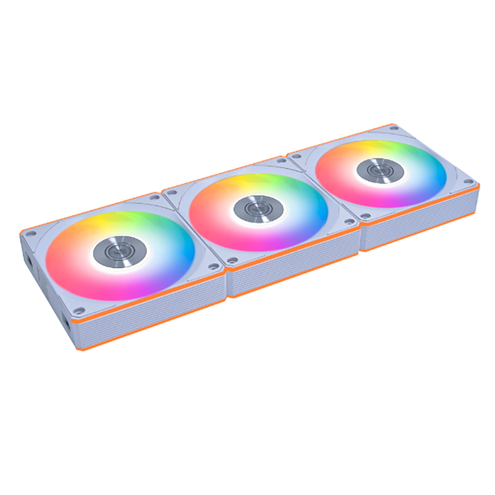 Lian Li UNI Fan CL Wireless 120 Triple Pack, Reverse Blade, White (G99.12RCL1W3W.00)