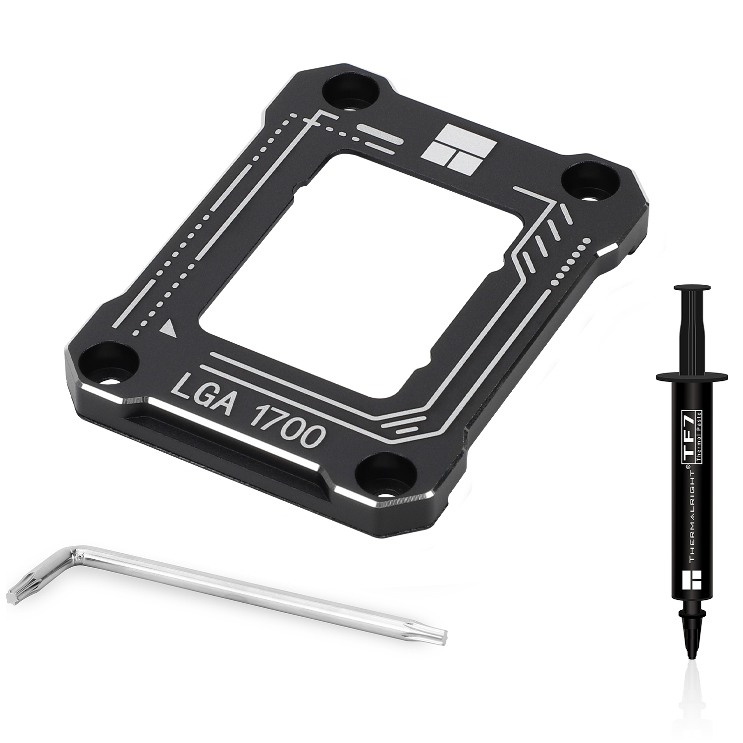 Thermalright LGA1700 Aluminum Anti-Warp Contact Frame with TF7 Thermal Paste (12.8 W/m·K)
