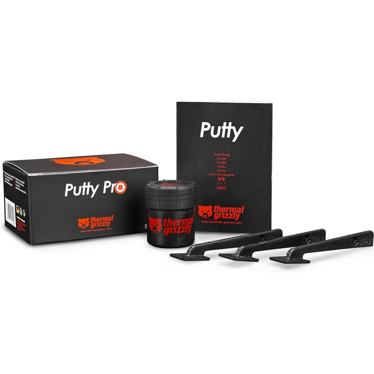 Thermal Grizzly Putty Pro Thermal Pad, 30g, Electrically Non-Conductive