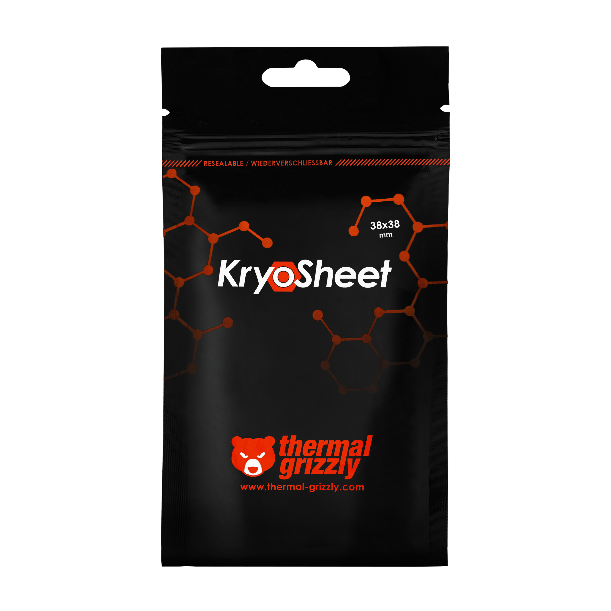 Thermal Grizzly KryoSheet Thermal Pad 38×38mm 0.2mm