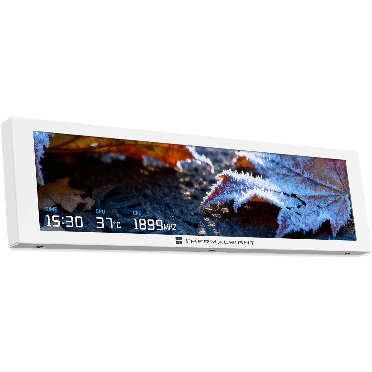 Thermalright Trofeo Vision 9.16-inch IPS LCD Panel White 1920x480 USB Type-C