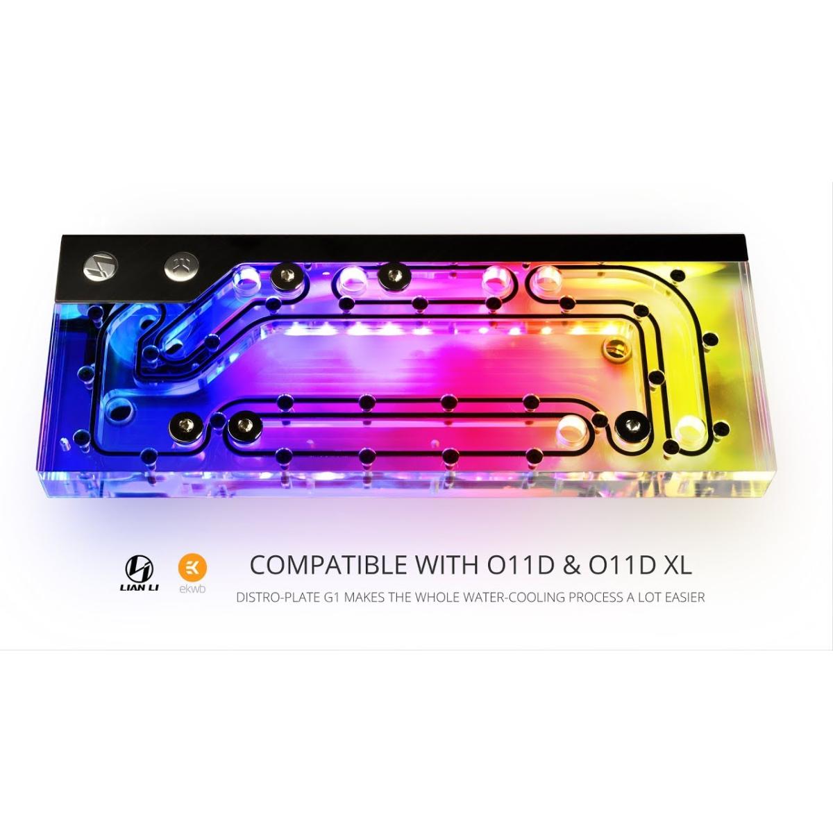 Lian Li O11D Distro-Plate G1 Designed by EKWB D-RGB DDC 3.1 PWM