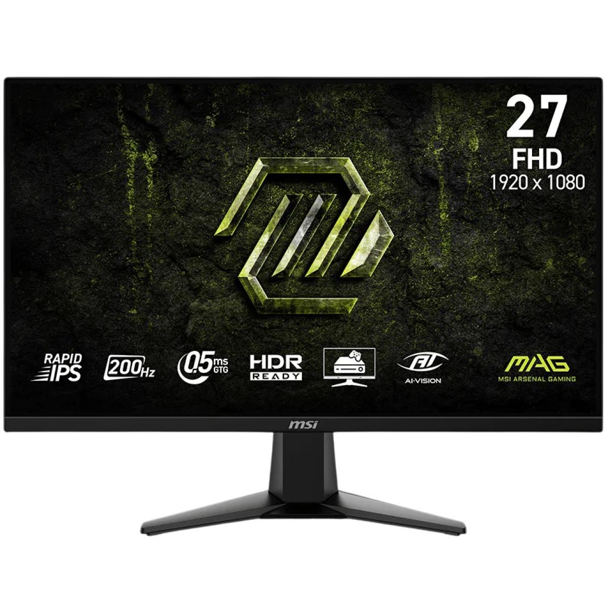 MSI MAG 275F E20 27" FHD Flat Rapid IPS 200Hz Gaming Monitor