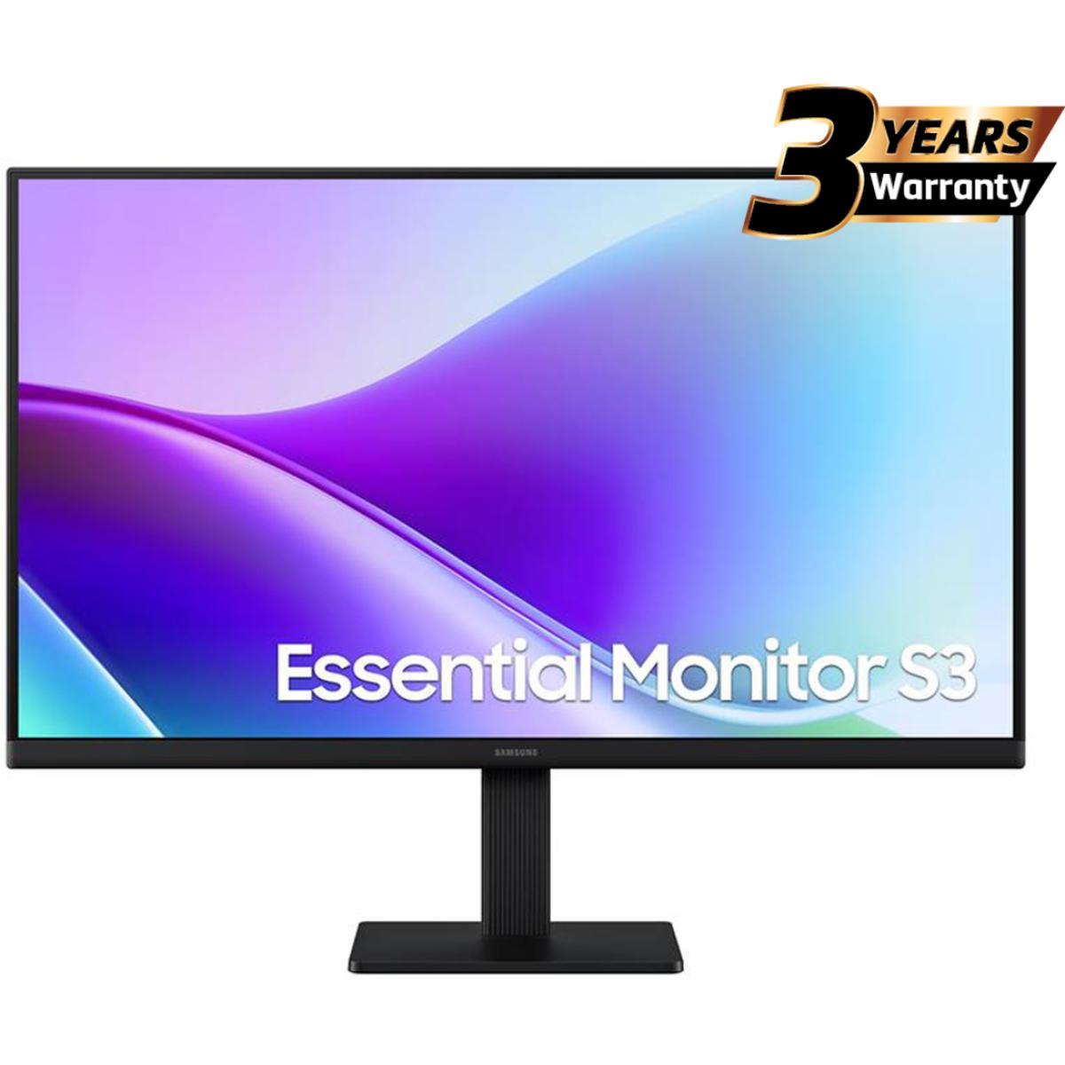 Samsung S3 Essential F320 24" Flat FHD IPS Monitor 120Hz 5ms