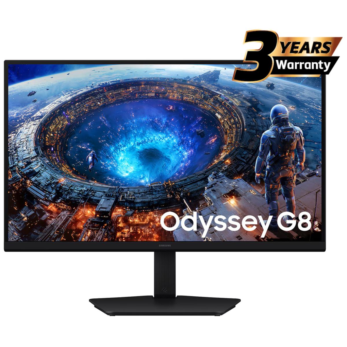 Samsung Odyssey G8 (2026) HG806 27" Flat Fast IPS Dual Mode 5K 180Hz / QHD 360Hz Monitor