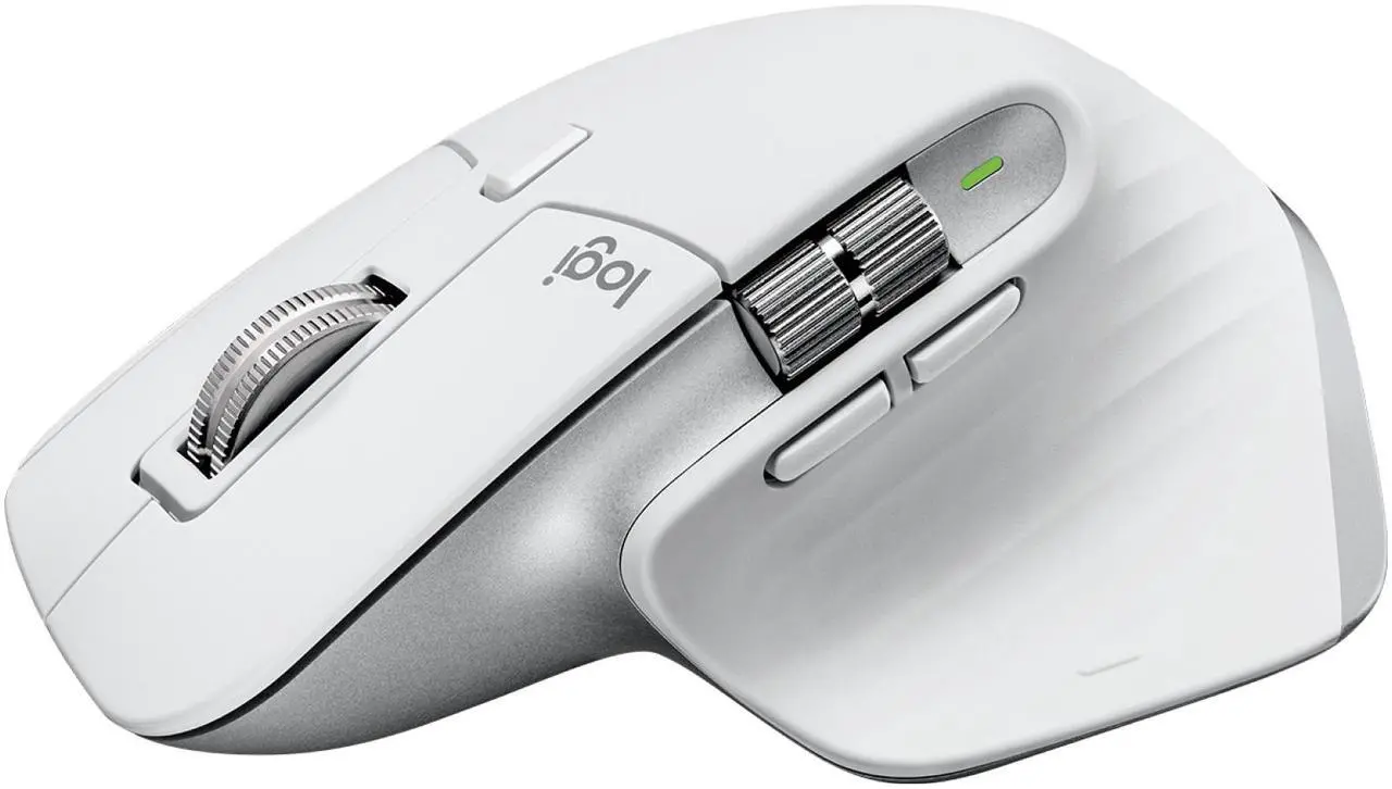 Logitech MX Master 3S Performance Wireless Mouse – Pale Grey