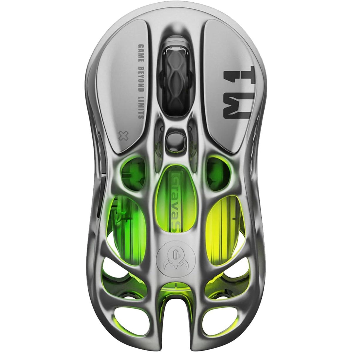 GravaStar Mercury M1 Pro Wireless Gaming Mouse – 26,000 DPI, PAW3395DM, 4K Polling Rate