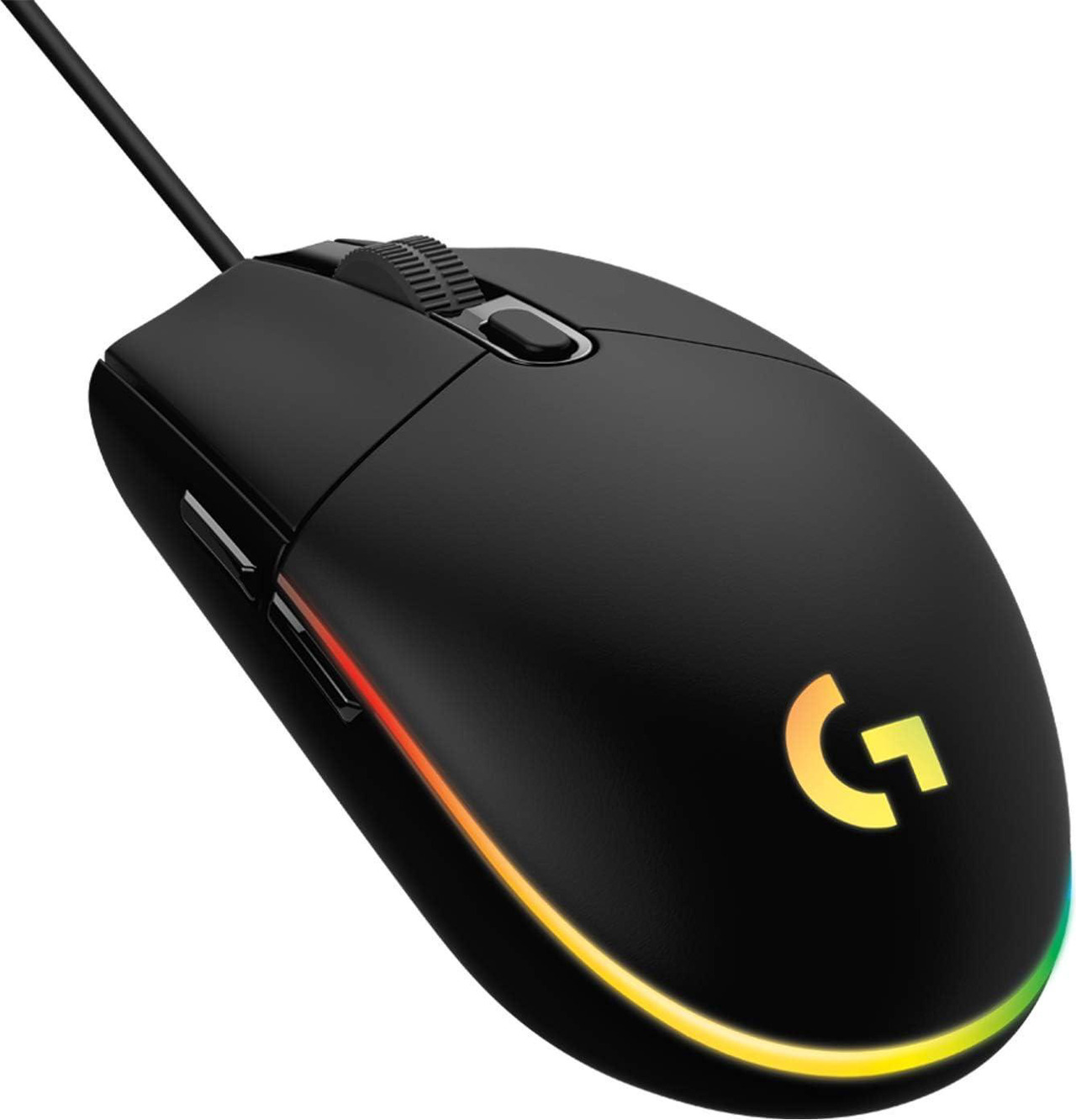 Logitech G102 Wired RGB Gaming Mouse 8000 DPI, 6 Buttons (Black)