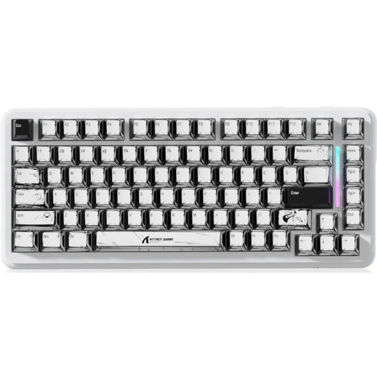 Attack Shark X82 PRO HE Tri-Mode Wireless Gaming Keyboard — Hall Effect, 8KHz, 5000mAh
