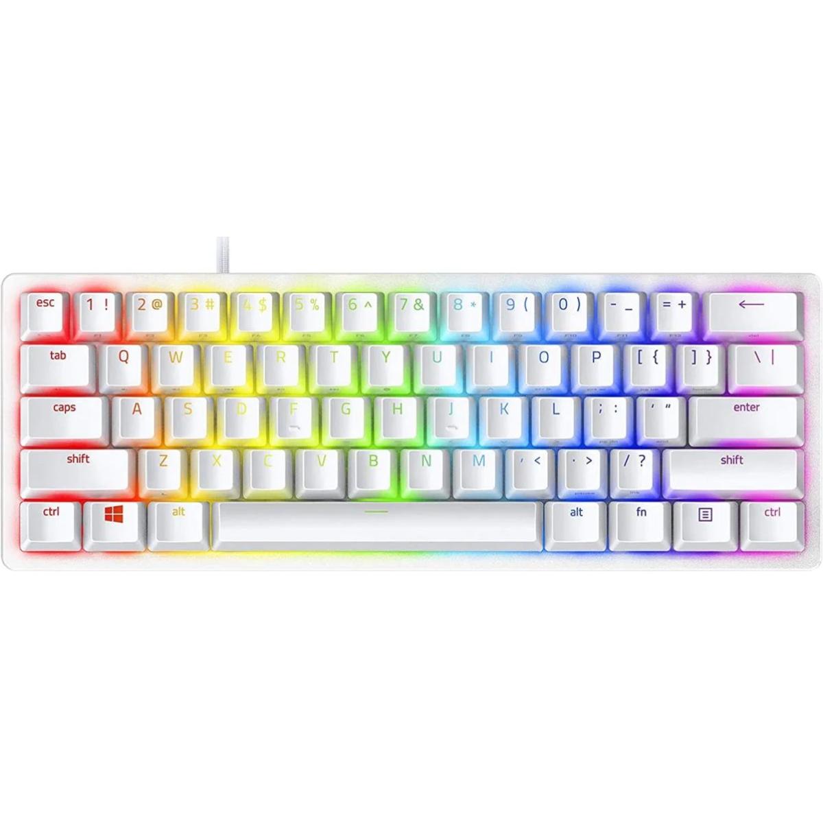 Razer Huntsman Mini 60% Chroma RGB Clicky Optical Switch Gaming Keyboard – Mercury