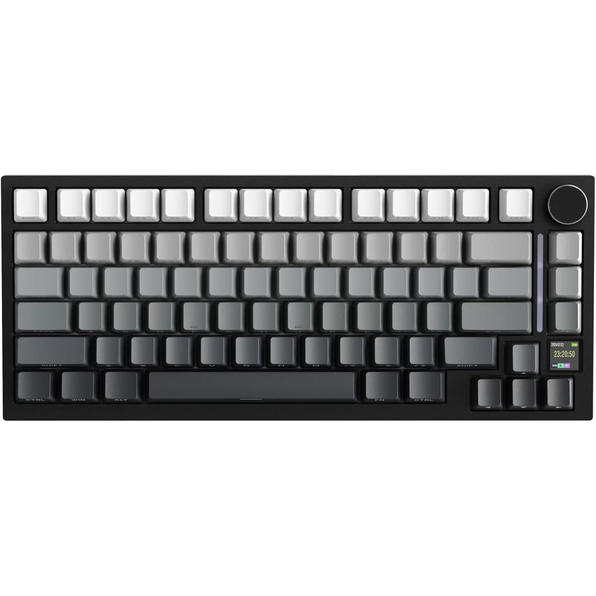 Attack Shark X820 Ultra 75% Wireless Mechanical Gaming Keyboard – Moonlit Light