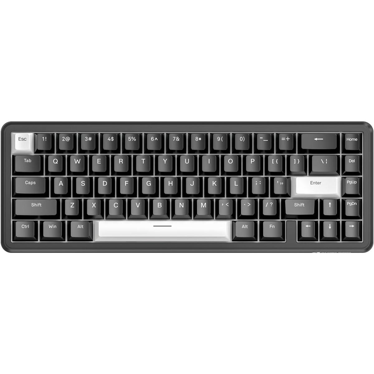 Attack Shark X65 HE 65% Hall Effect Wired Gaming Keyboard – Black (Arabic/English)
