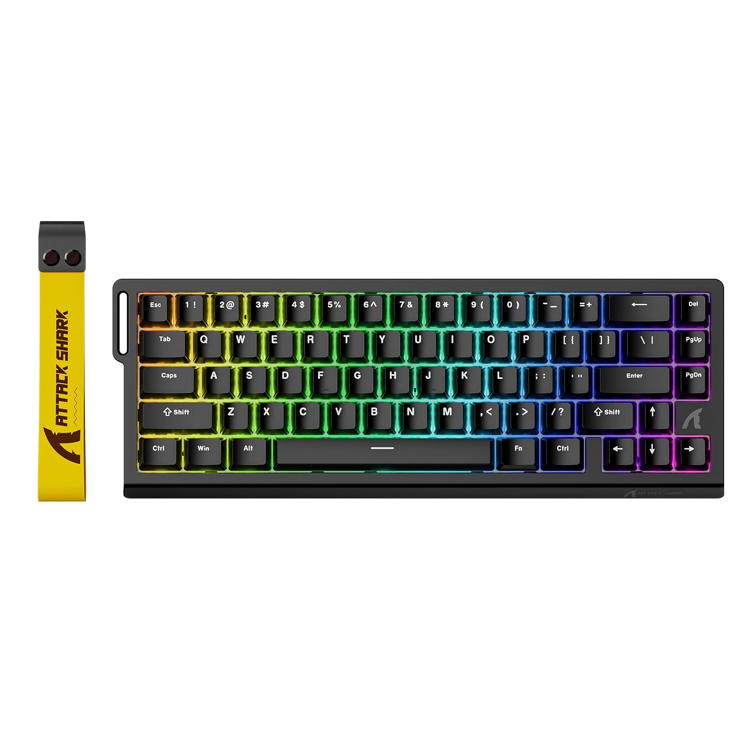 Attack Shark X68 HE Magnetic Switch Rapid Trigger Keyboard (Black)