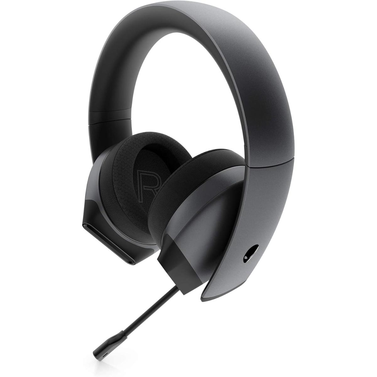 Alienware AW510H-Dark 7.1 Gaming Headset 50mm Hi-Res Drivers 3.5mm