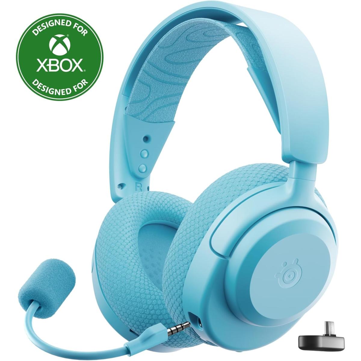 SteelSeries Arctis Nova 3X Wireless Multi-Platform Gaming Headset 2.4GHz/Bluetooth 40 HR - Aqua