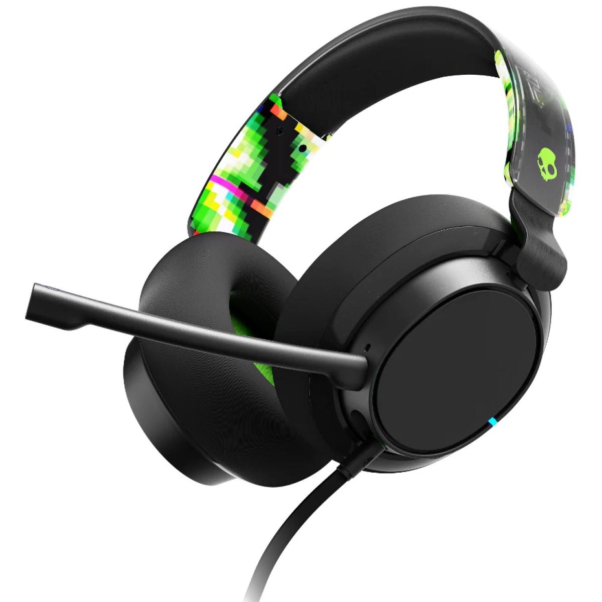 Skullcandy SLYR Pro Wired Multi-Platform Gaming Headset USB-C/3.5mm Black Digi Hype