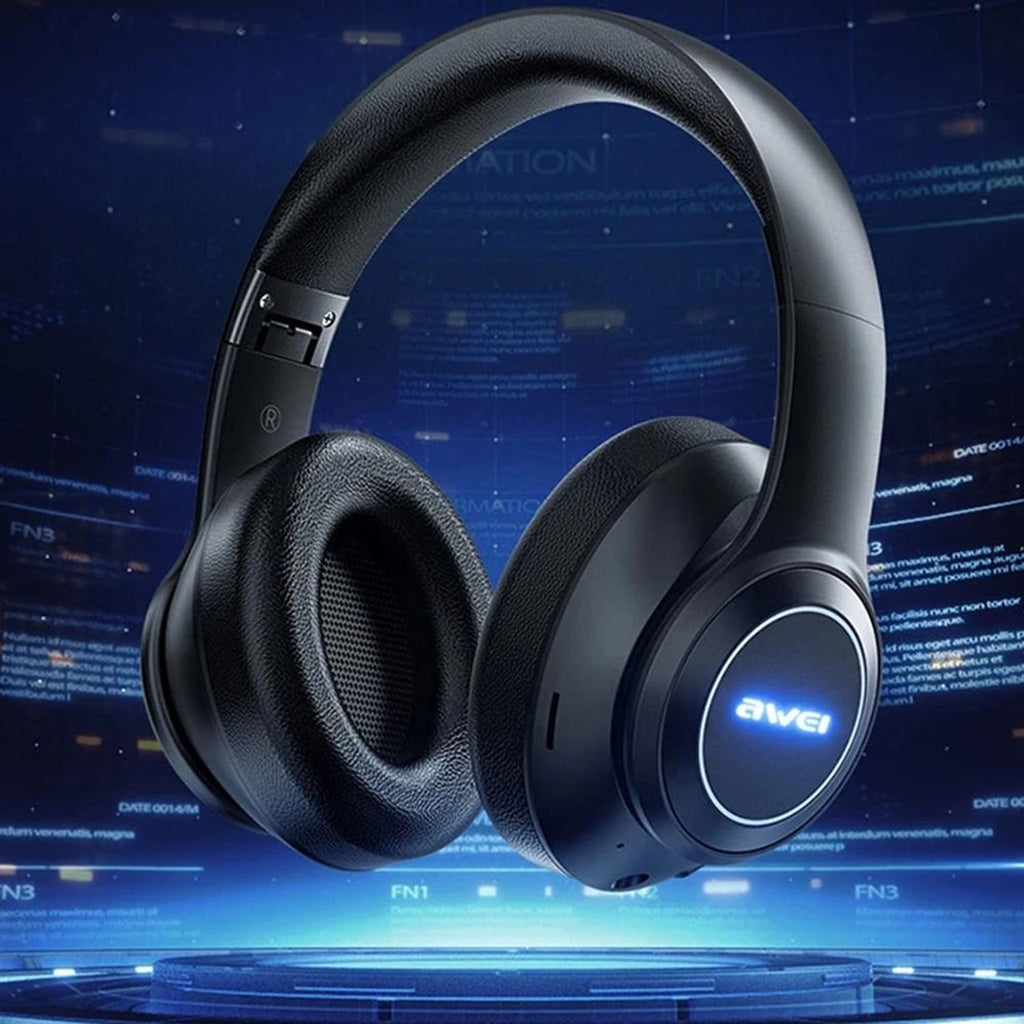 Awei A200BL RGB Gaming Headset Bluetooth 5.3 Over-Ear with Mic