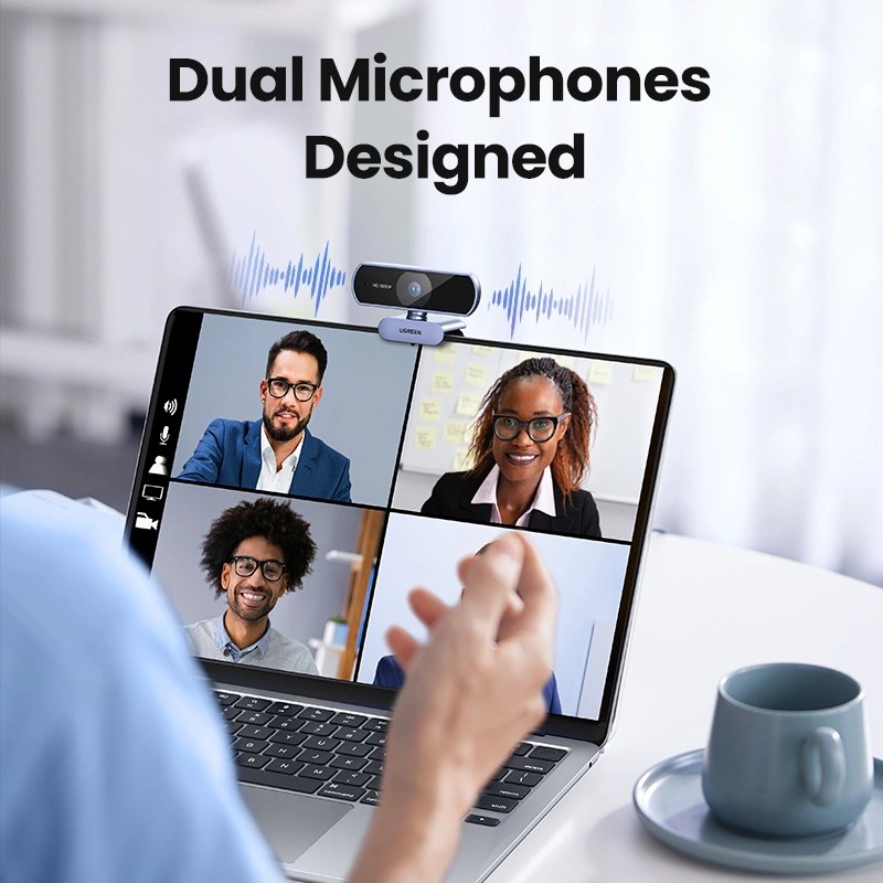 UGREEN CM678 1080P USB Webcam with Built-in Microphone