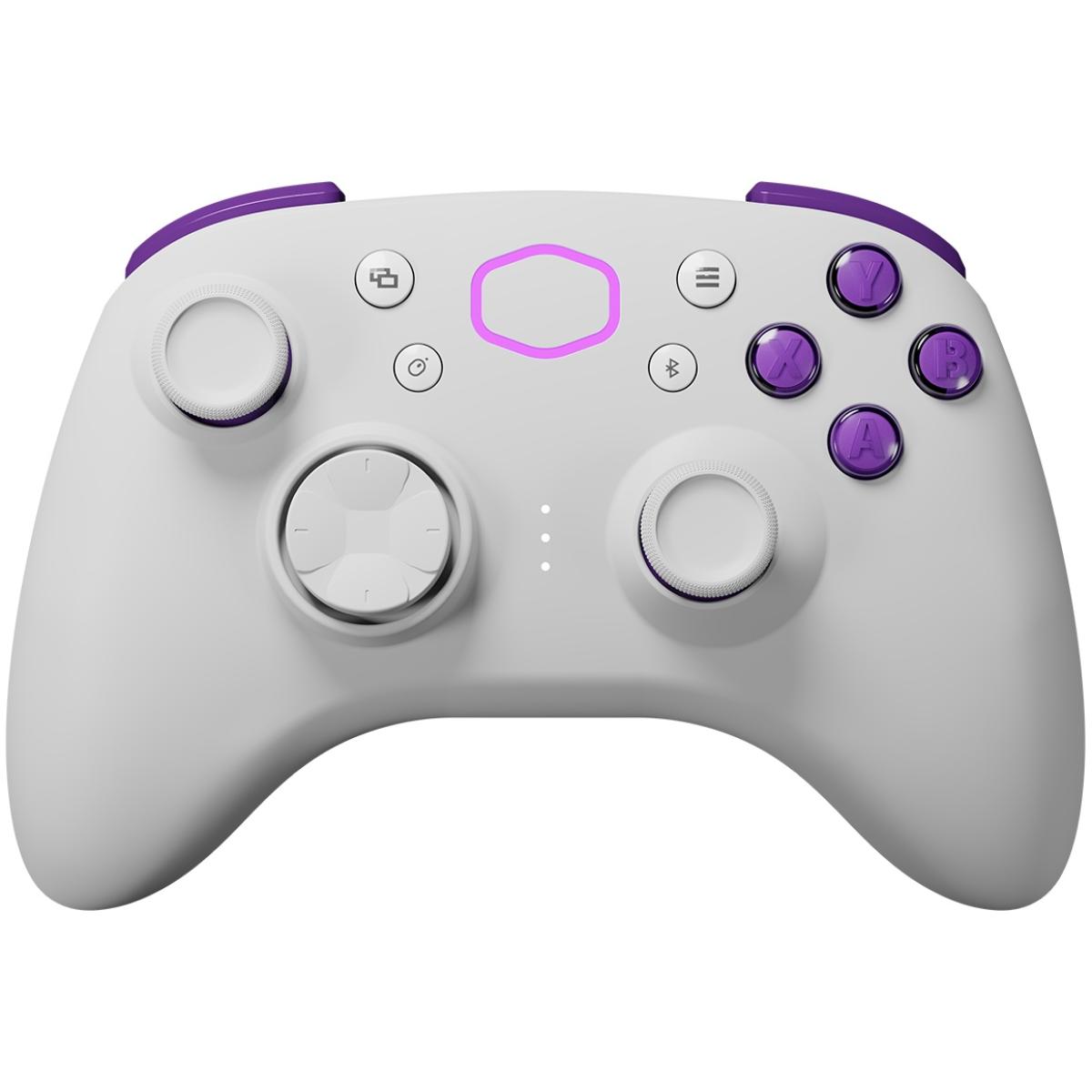 Cooler Master Storm Controller Wireless & Wired Gaming Gamepad – White
