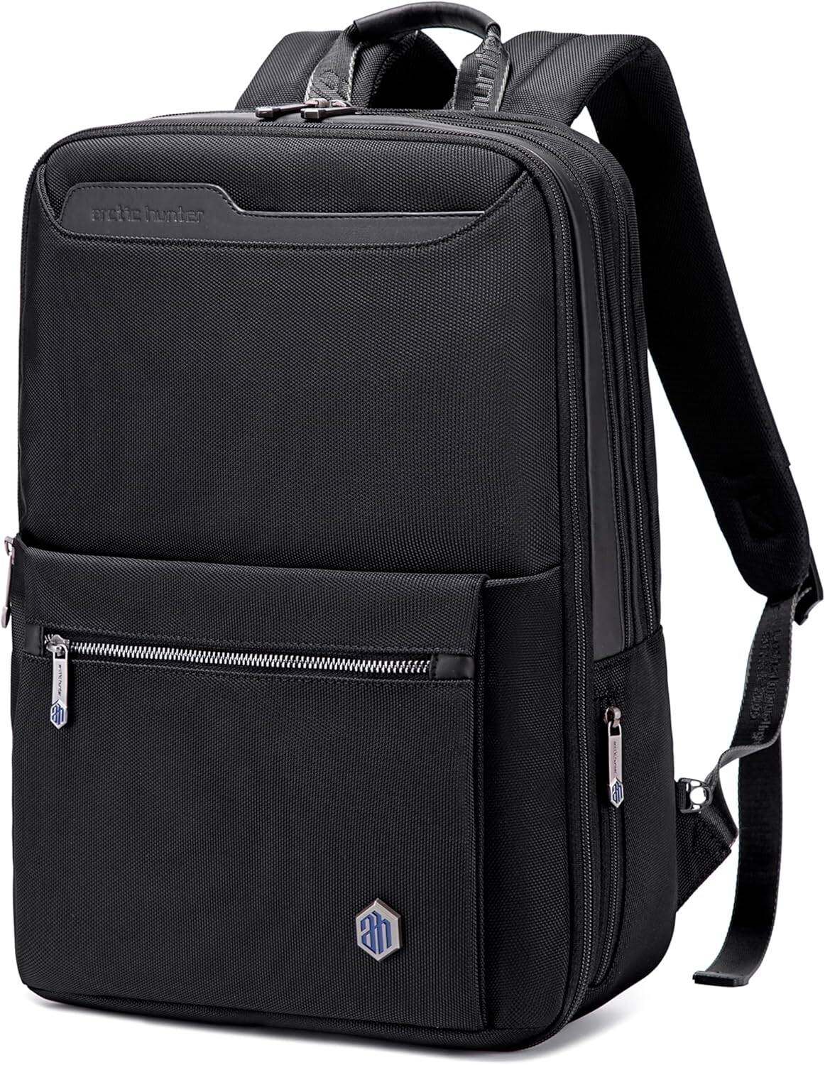 Arctic Hunter B00410 Business Laptop Backpack 15" Expandable, Black