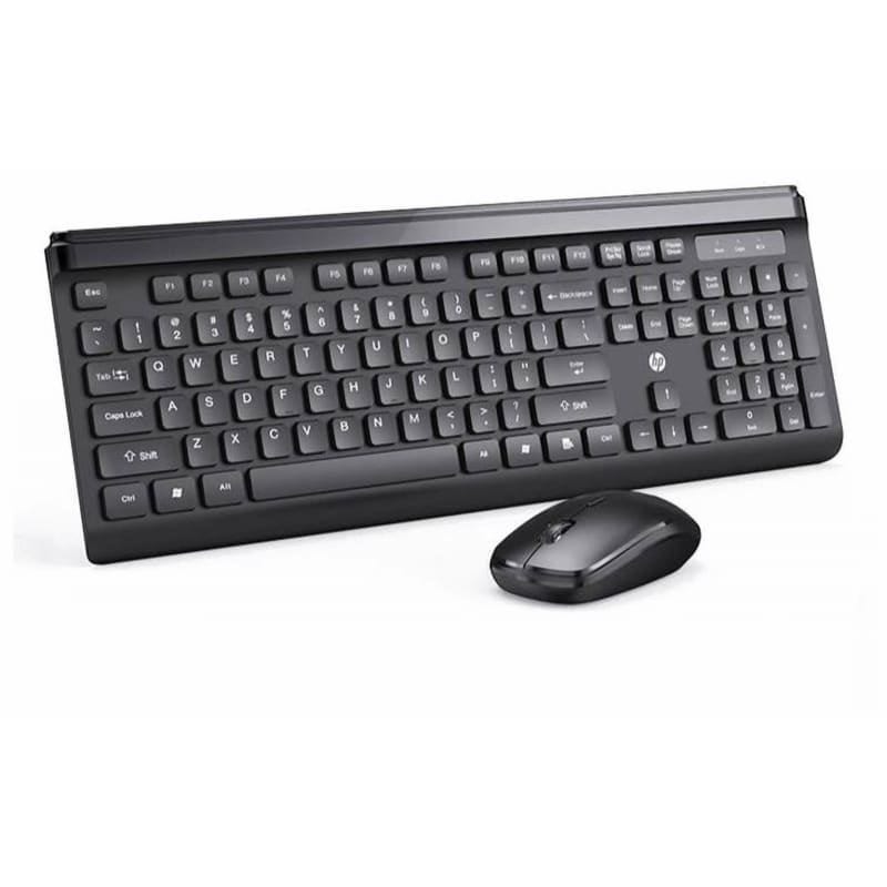 HP CS500 Wireless Keyboard & Mouse Combo - 2.4 GHz, Silent, Full-Size, Arabic/English, 1600 DPI