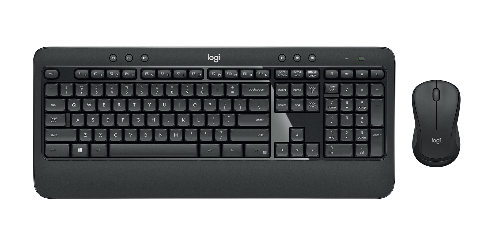 Logitech MK540 Advanced Wireless Keyboard and Mouse Combo, 2.4GHz