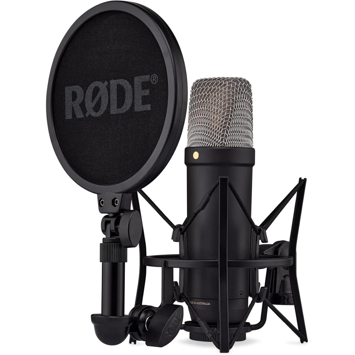 RØDE NT1 5th Generation Large-Diaphragm Studio Condenser Microphone with XLR and USB