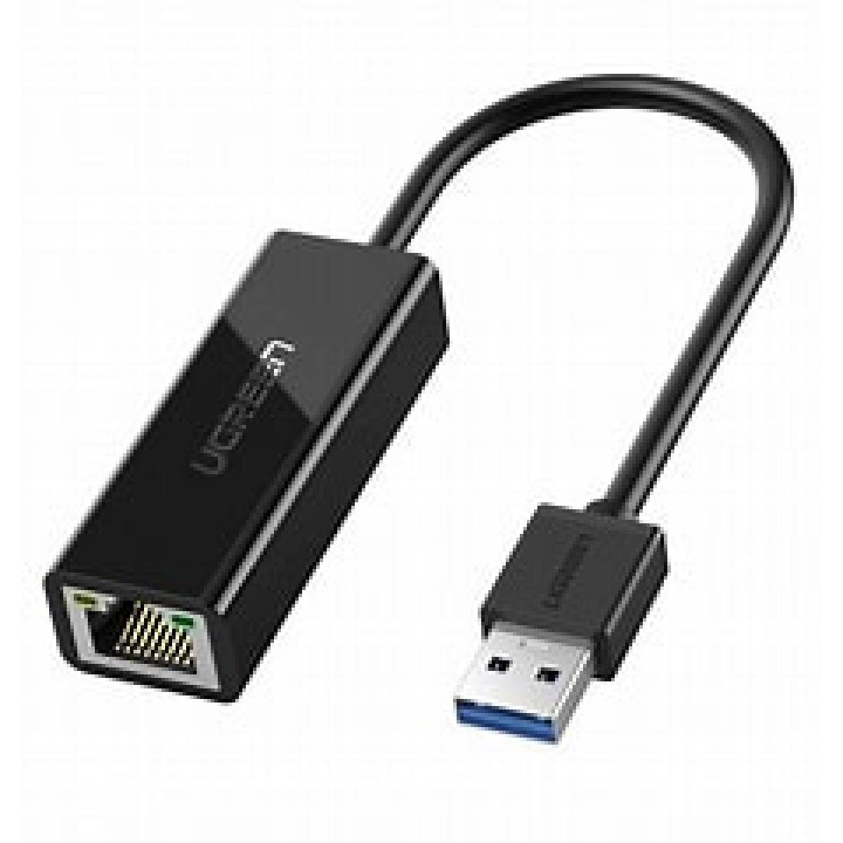 UGREEN CM209 USB 3.0 to Gigabit Ethernet Adapter Black