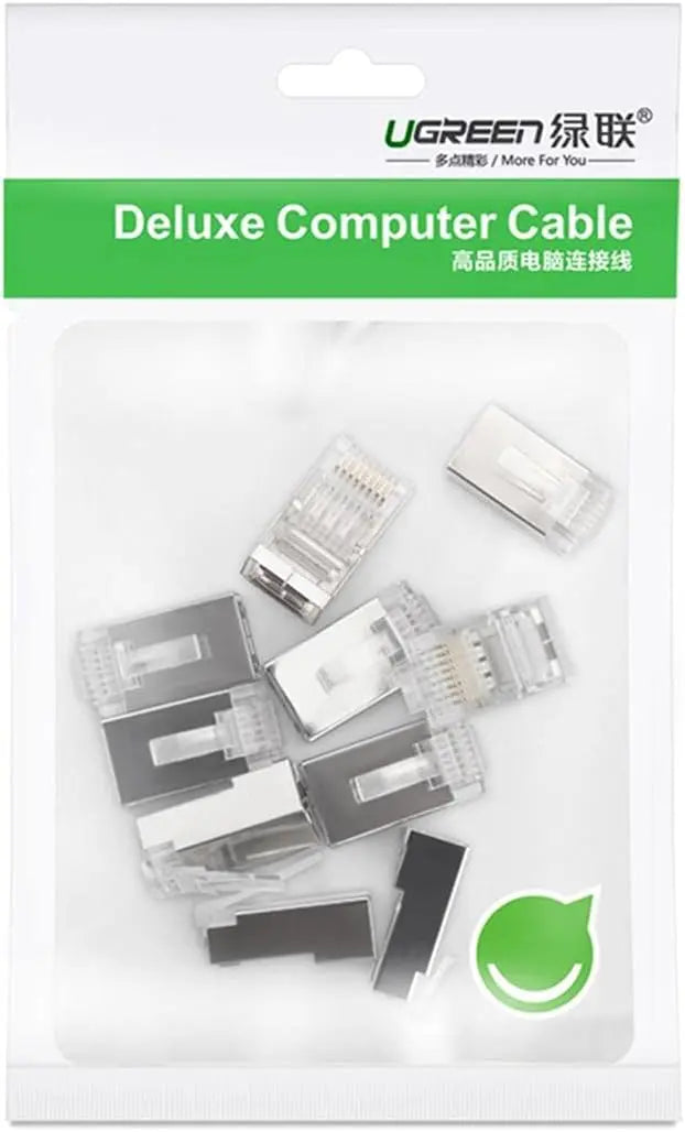 UGREEN 50248 RJ45 Cat6 Shielded Connector 100-Piece Set