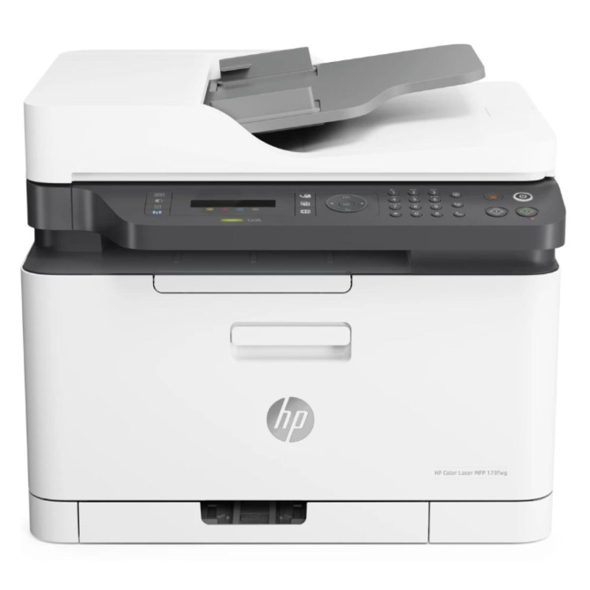 HP Color Laser MFP 179fnw 4-in-1 Wireless Laser Multifunction Printer (Print, Copy, Scan, Fax) with USB, Ethernet &