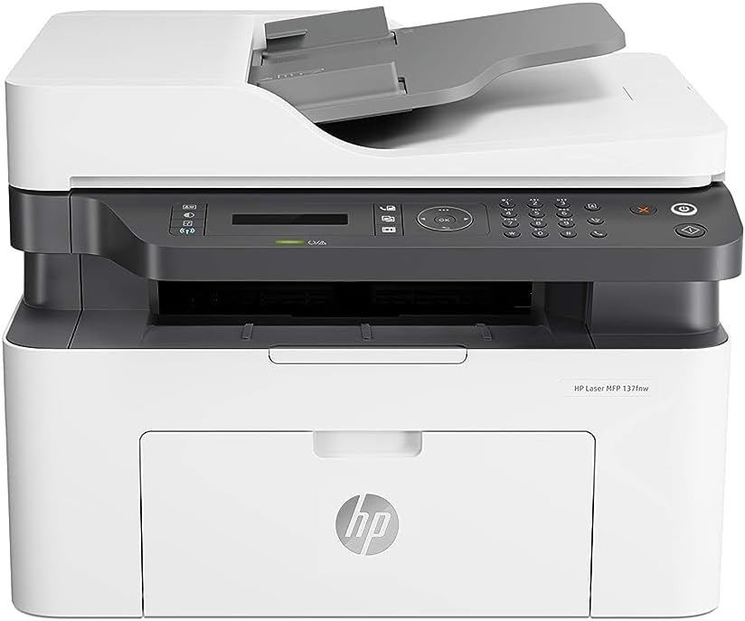 HP Laser MFP M137FNW Monochrome Wireless 4-in-1 Printer with ADF