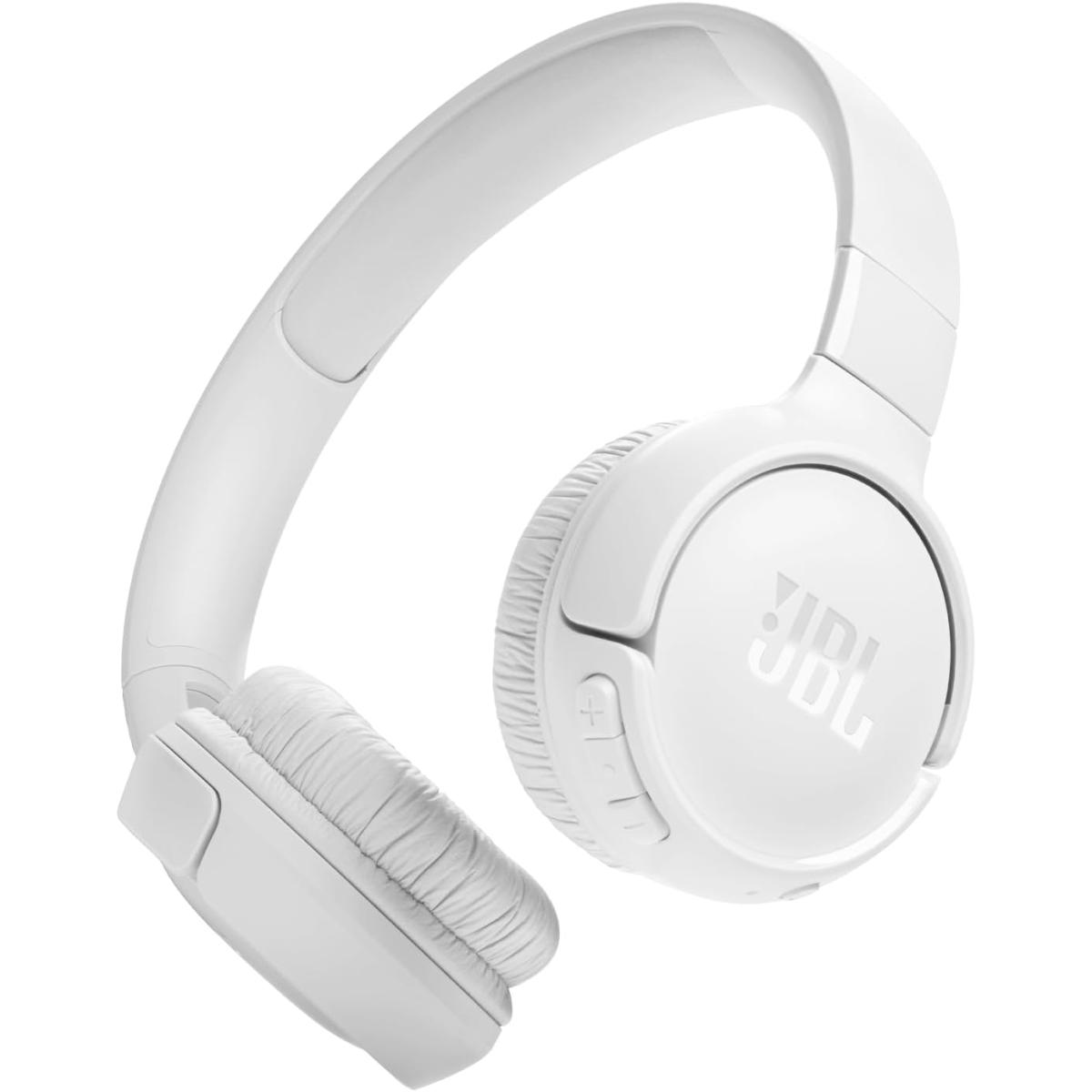 JBL Tune 520BT Wireless On-Ear Headphones, 57H Battery, Foldable