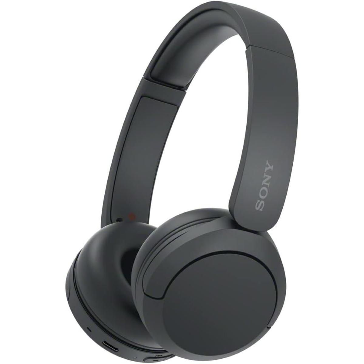 Sony WH-CH520 Wireless Bluetooth On-Ear Headphones with Microphone - Black