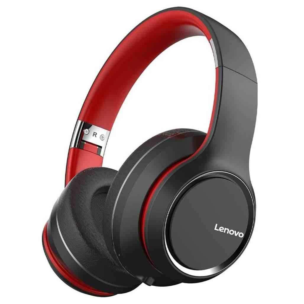 Lenovo HD200 Wireless Over-Ear Headphones, Bluetooth 5.0, 3.5mm, 20H Battery