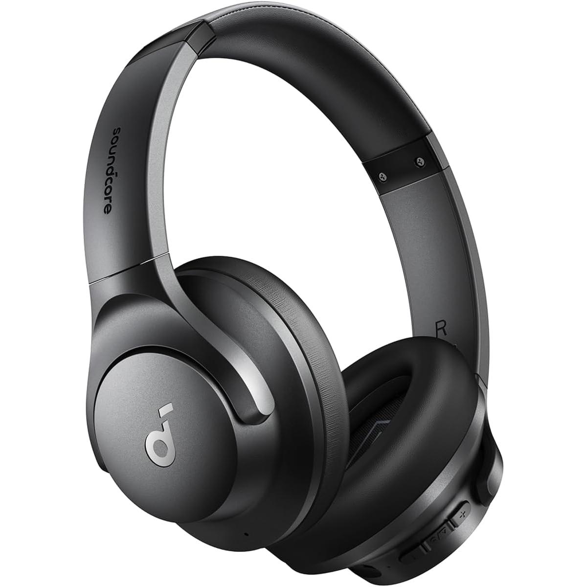 Soundcore Q20i Hybrid ANC Over-Ear Wireless Bluetooth Headphones — 40H Playtime, Hi-Res Audio
